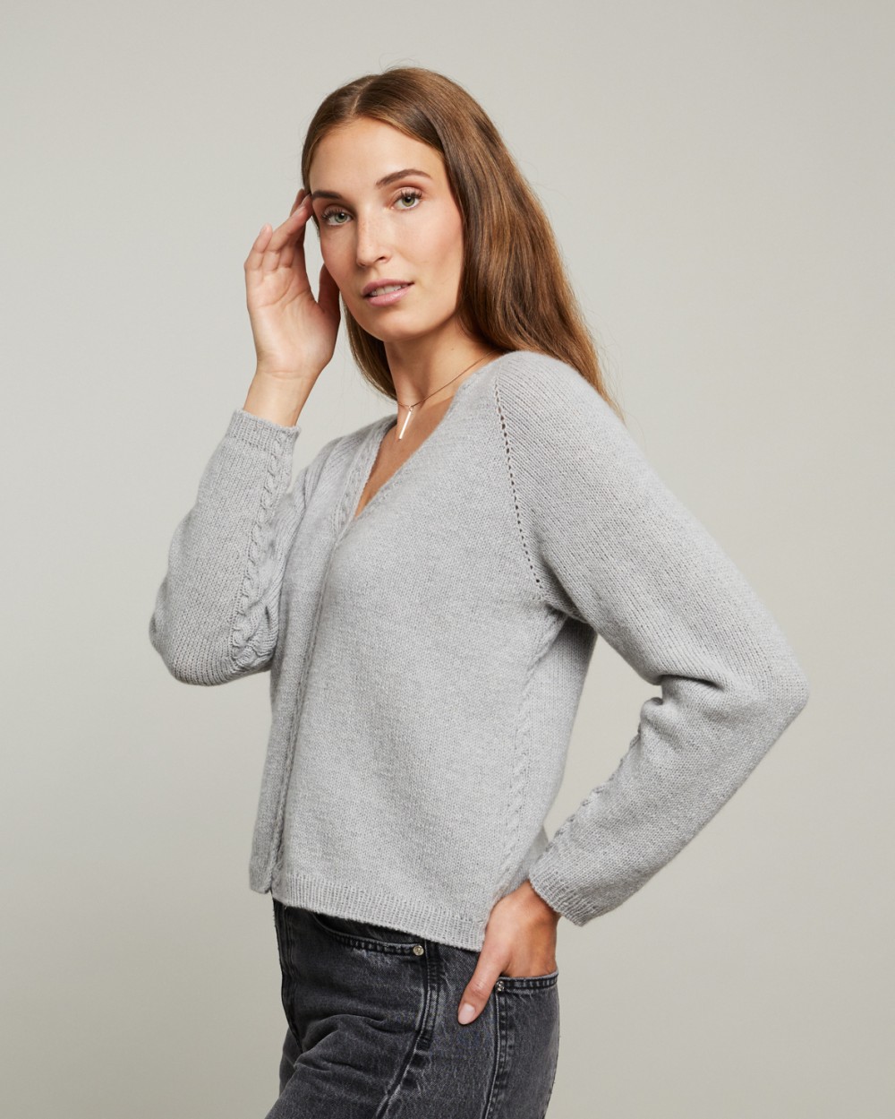 Strickset Jacke Darja Aus Como Von Lamana 2 Strickset Jacke Darja Aus Como Von Lamana – Bild 2