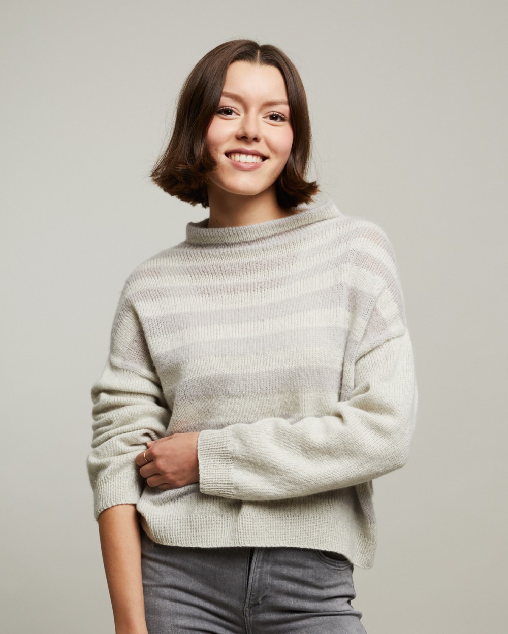 Strickset Pullover Esther Aus Como Cashmere Und Roma Von Lamana 1 Strickset Pullover Esther Aus Como Cashmere Und Roma Von Lamana