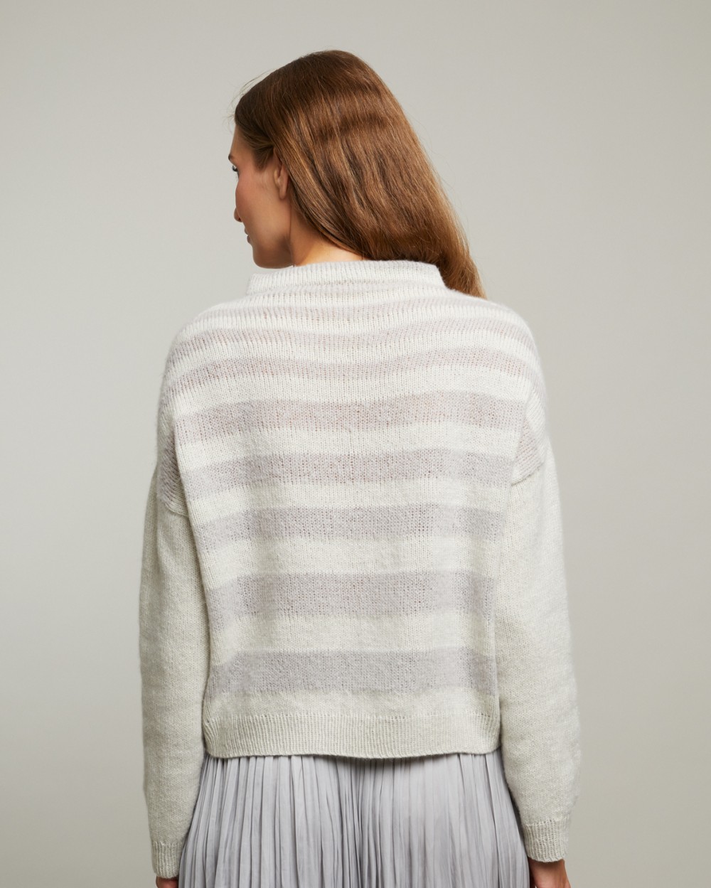 Strickset Pullover Esther Aus Como Cashmere Und Roma Von Lamana 2 Strickset Pullover Esther Aus Como Cashmere Und Roma Von Lamana – Bild 2