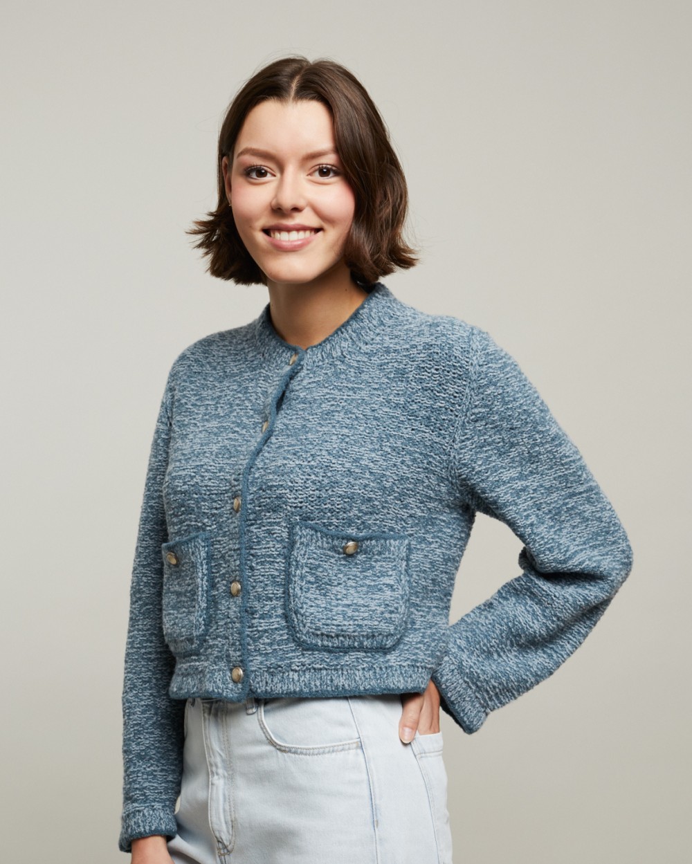 Strickset Jacke Muriel Aus Torino Von Lamana 2 Strickset Jacke Muriel Aus Torino Von Lamana – Bild 2