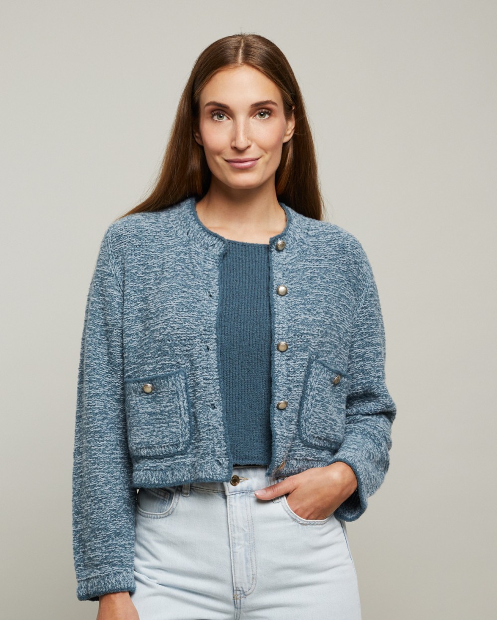 Strickset Jacke Muriel Aus Torino Von Lamana 1 Strickset Jacke Muriel Aus Torino Von Lamana