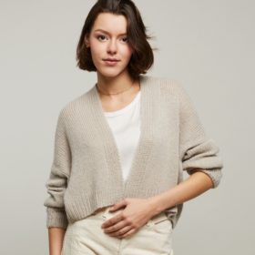 Strickset Jacke Olivia aus Roma von Lamana