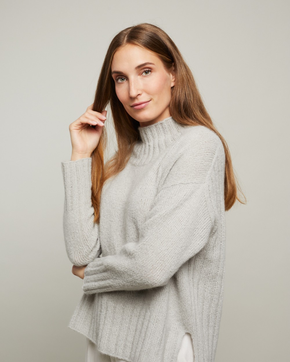 Strickset Pullover Rachel Aus Torino Und Premia Von Lamana 2 Strickset Pullover Rachel Aus Torino Und Premia Von Lamana – Bild 2