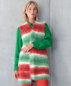 Strickset Longweste aus Christmas Edition Basta Mista von Lana Grossa