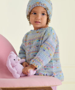 Strickset Mütze aus Cassata von Lana Grossa