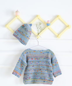 Strickset Pullover Mit Längerem Rückenteil aus Cassata von Lana Grossa