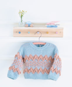 Strickset Pullover Mit Gittermuster aus Summer Softness von Lana Grossa