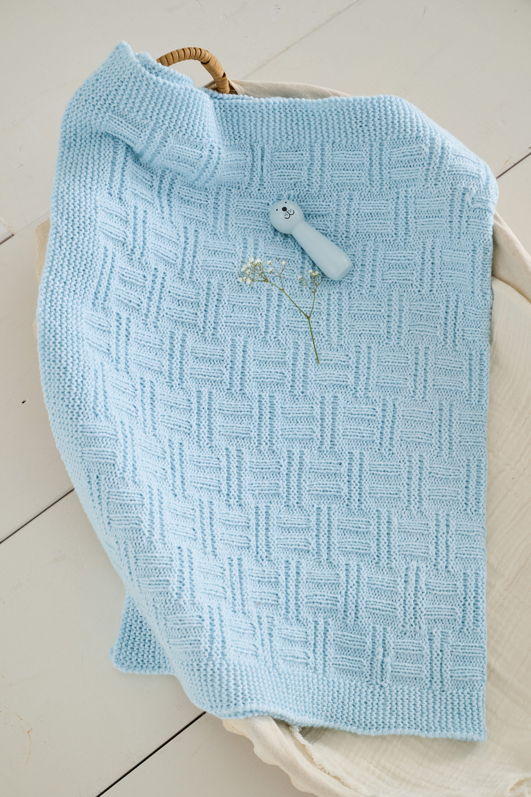 Strickset Decke Mit Muster Aus Summer Softness Von Lana Grossa 1 Strickset Decke Mit Muster Aus Summer Softness Von Lana Grossa