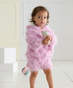 Strickset Hoodie Mit Noppenmuster aus Basta von Lana Grossa