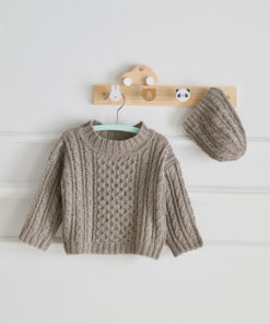 Strickset Mütze Im Mustermix aus Elastico von Lana Grossa