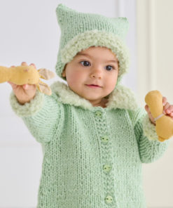 Strickset Mütze aus Winter Softness und Orsetto von Lana Grossa