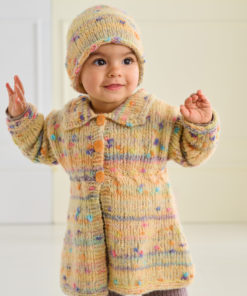 Strickset Mütze Mit Rollrand aus Cassata von Lana Grossa