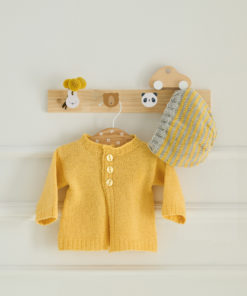 Strickset Jacke Glatt Rechts aus Cool Wool Baby von Lana Grossa
