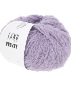 Stricksets aus Velvet von Lang Yarns