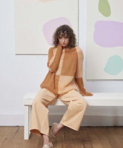 Strickset Raglanpullover aus Mohair Luxe von Lang Yarns