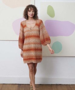 Strickset Kleid aus Linello von Lang Yarns