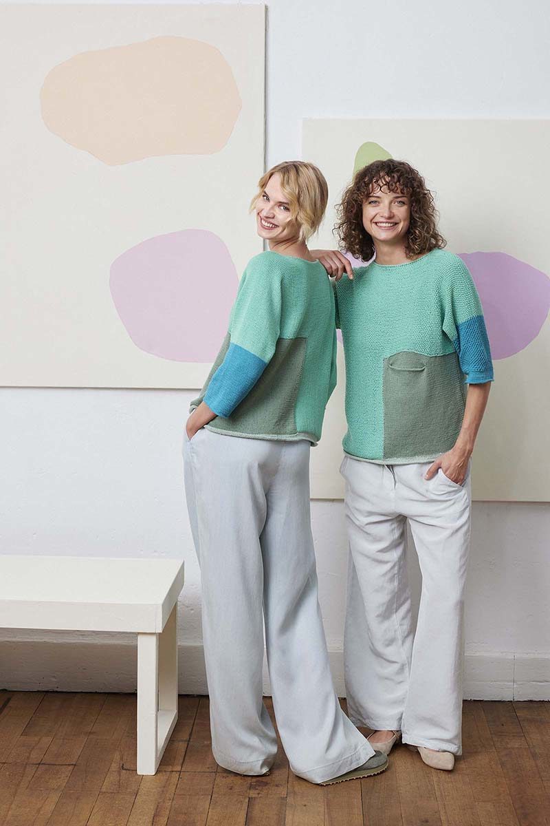 Strickset Pullover Aus Oceania Von Lang Yarns 2 Strickset Pullover Aus Oceania Von Lang Yarns – Bild 2