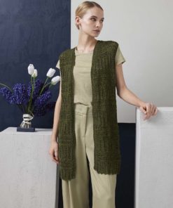 Strickset Weste aus Duett von Lang Yarns