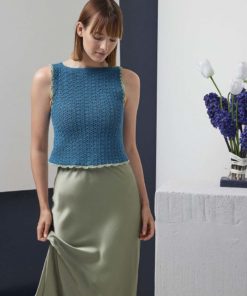 Strickset Top gehäkelt aus Baby Cotton von Lang Yarns