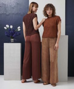 Strickset Kurzarmpullover aus Vaya von Lang Yarns