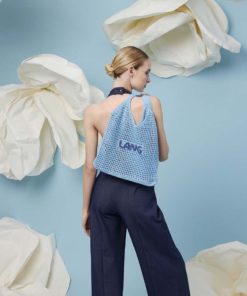 Strickset Tasche gehäkelt aus Quattro Lamé und Quattro von Lang Yarns