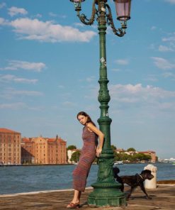 Strickset Kleid aus Footprints von Lang Yarns