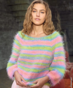 Strickset Pullover Glatt Rechts aus Basta Mista von Lana Grossa