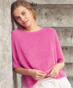 Strickset Raglan-shirt aus Per Fortuna Gots von Lana Grossa