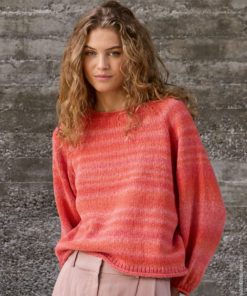 Strickset Raglan Pullover aus Corallo von Lana Grossa