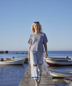 Strickset T-Shirt aus Cotton Tweed von Lang Yarns