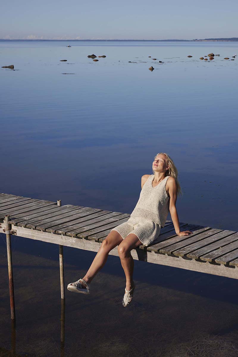 Strickset Shorts Aus Cotton Tweed Von Lang Yarns 3 Strickset Shorts Aus Cotton Tweed Von Lang Yarns – Bild 3