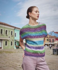 Strickset Pullunder aus Quattro Dégradé von Lang Yarns
