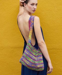 Strickset Tasche gehäkelt aus Eternity von Lang Yarns