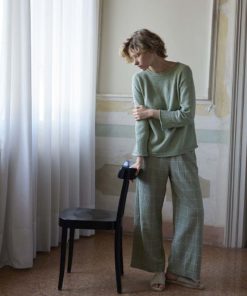 Strickset Pullover Top Down aus Baby Cotton von Lang Yarns