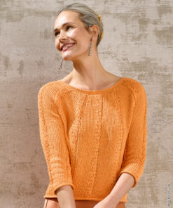 Strickset Pullover Im Rippenstruktur aus Tessera von Lana Grossa