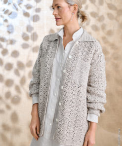 Strickset Jacke aus Bottoni von Lana Grossa
