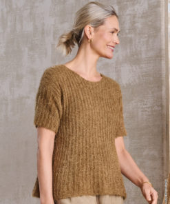 Strickset Shirt aus Per Fortuna Gots von Lana Grossa