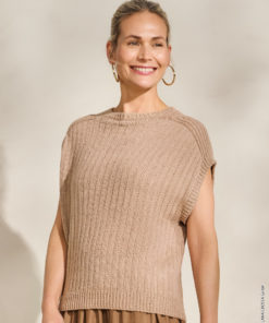 Strickset Top Down Slipover aus Alta Moda Cotolana von Lana Grossa