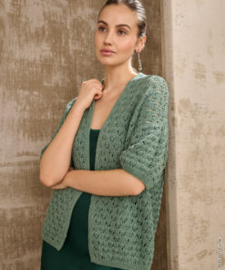 Strickset Jacke aus Elastico von Lana Grossa