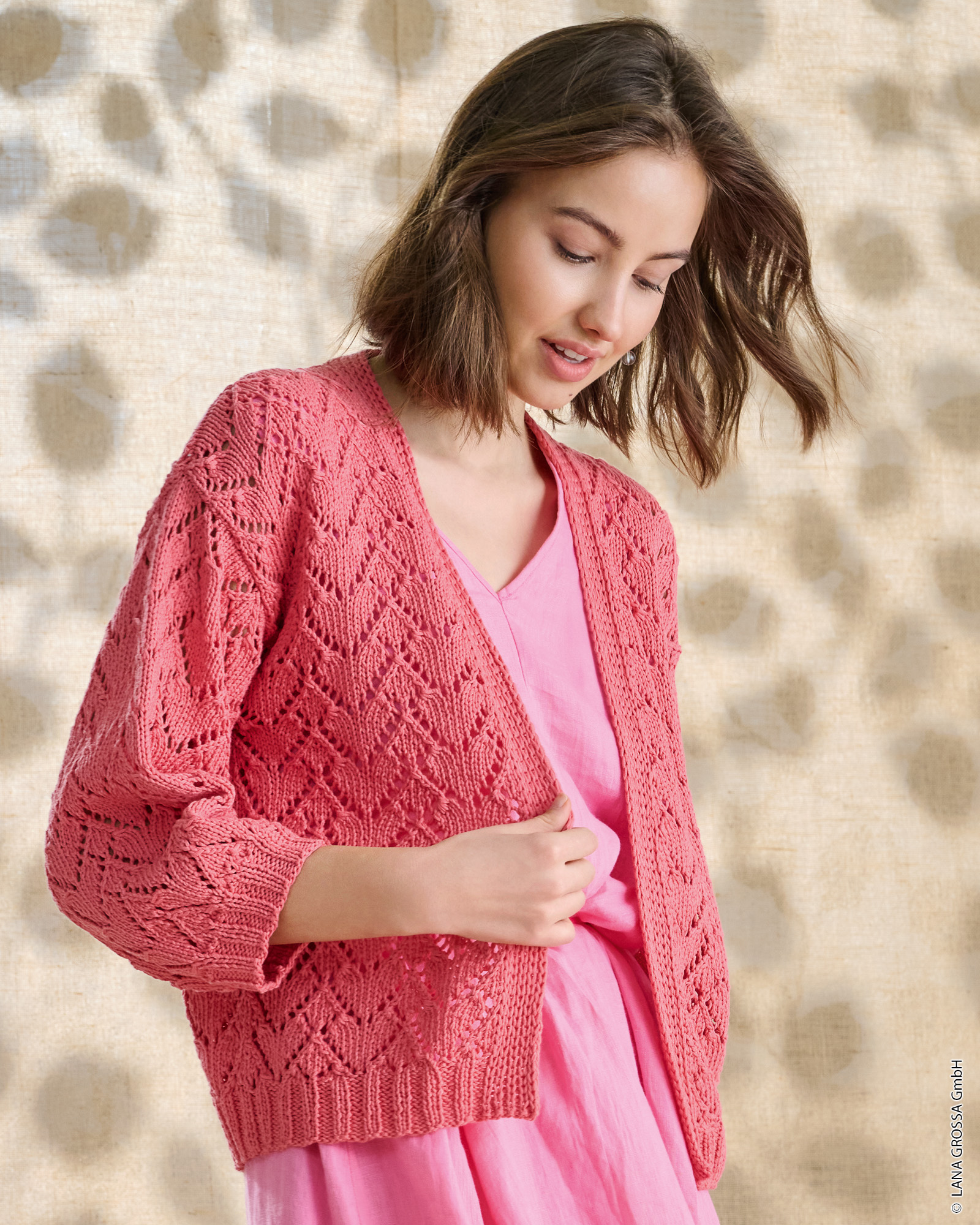 Strickset Jacke Aus Tessera Von Lana Grossa 2 Strickset Jacke Aus Tessera Von Lana Grossa – Bild 2