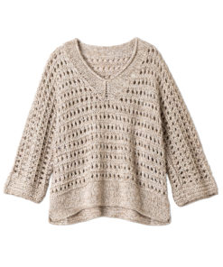 Strickset V-Pullover Aus Bottoni Und Landlust Sommerseide Von Lana Grossa 4 Fs2026 Journal 71 Lana Grossa 9230071 M18 Mf2