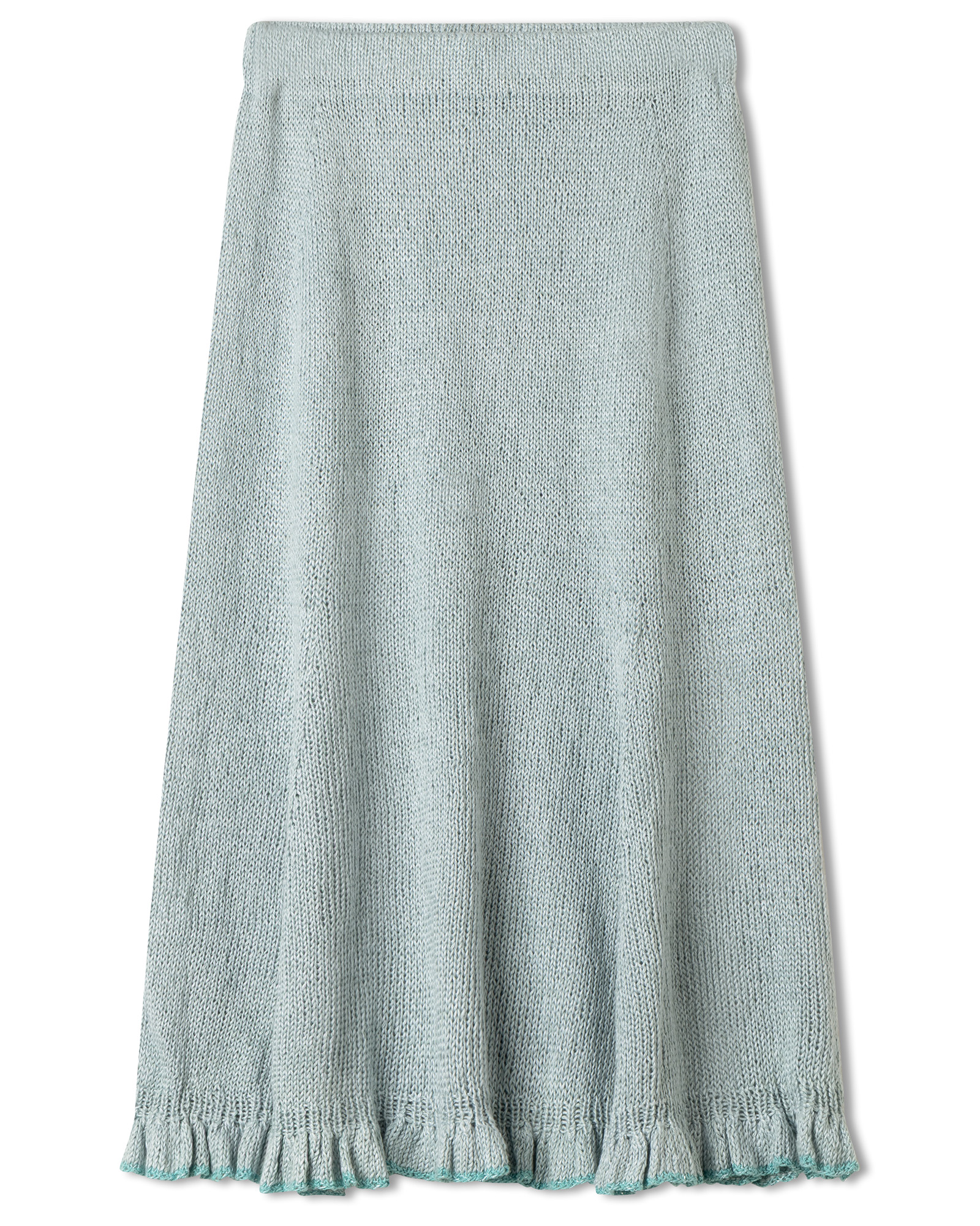 Strickset Rock Mit Rüsche Aus Tencellino Und Filo Pailettes Von Lana Grossa 2 Strickset Rock Mit Rüsche Aus Tencellino Und Filo Pailettes Von Lana Grossa – Bild 2