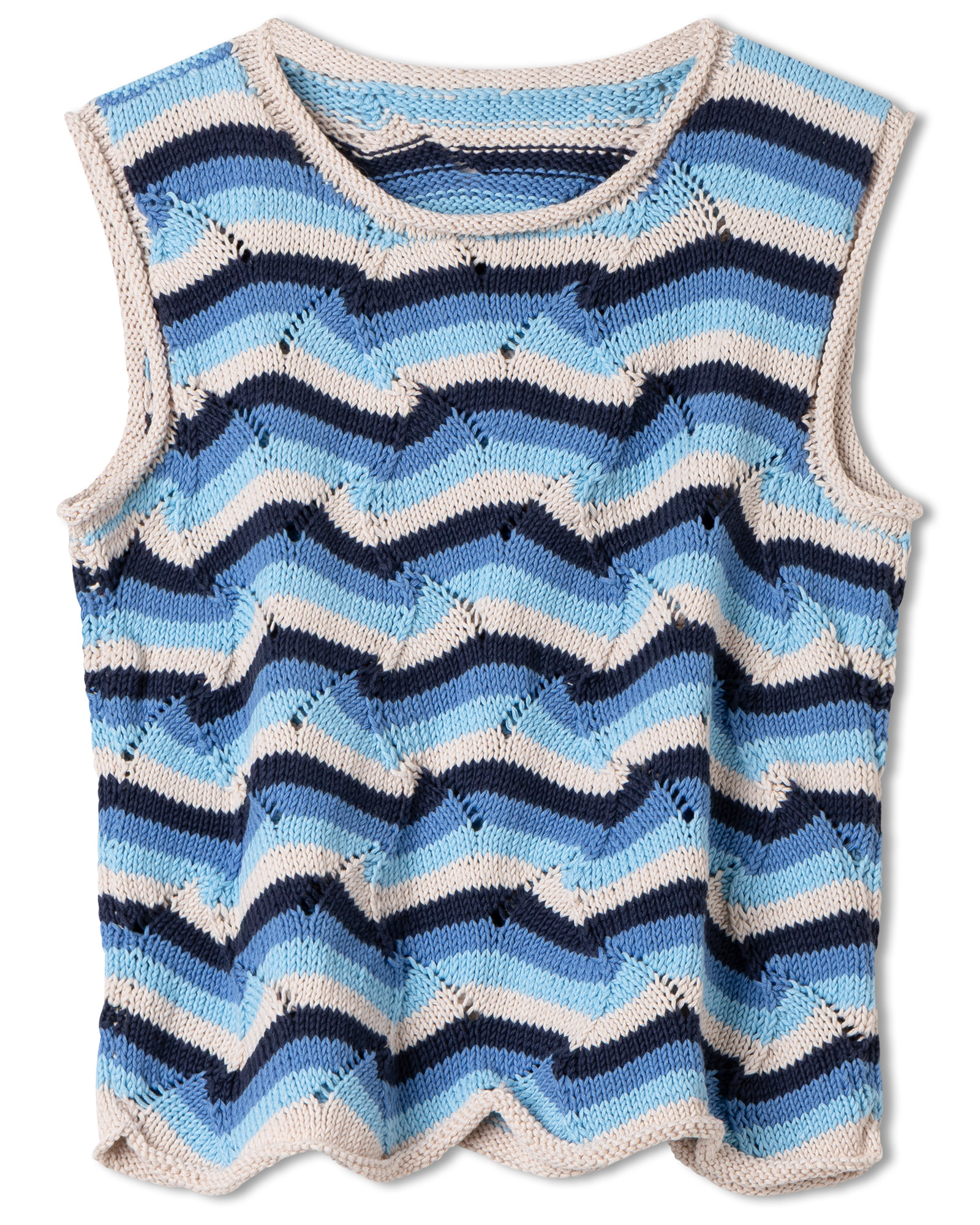 Strickset Top Im Ajourmuster Aus Landlust Baumwolle Von Lana Grossa 2 Strickset Top Im Ajourmuster Aus Landlust Baumwolle Von Lana Grossa – Bild 2