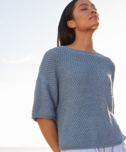 Strickset Pullover Mit Rollrand aus Gioia von Lana Grossa