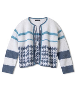 Strickset Häkeljacke Mit Bändchen Aus Tessera Von Lana Grossa 4 Fs2026 Journal 71 Lana Grossa 9230071 M45 Mf2