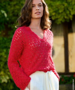 Strickset Häkel-pulli aus Setasuri von Lana Grossa