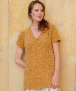 Strickset Tunika aus Frizzante von Lana Grossa