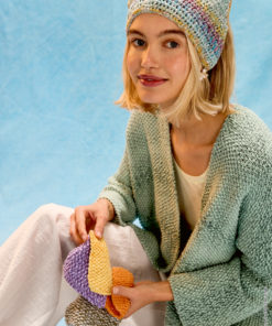 Strickset Kimono-Jacke Aus Gomitolo Tono Und Cotonella Von Lana Grossa 5 Fs2026 Gomitolo 17 Lana Grossa 9700213 M25 Mf3