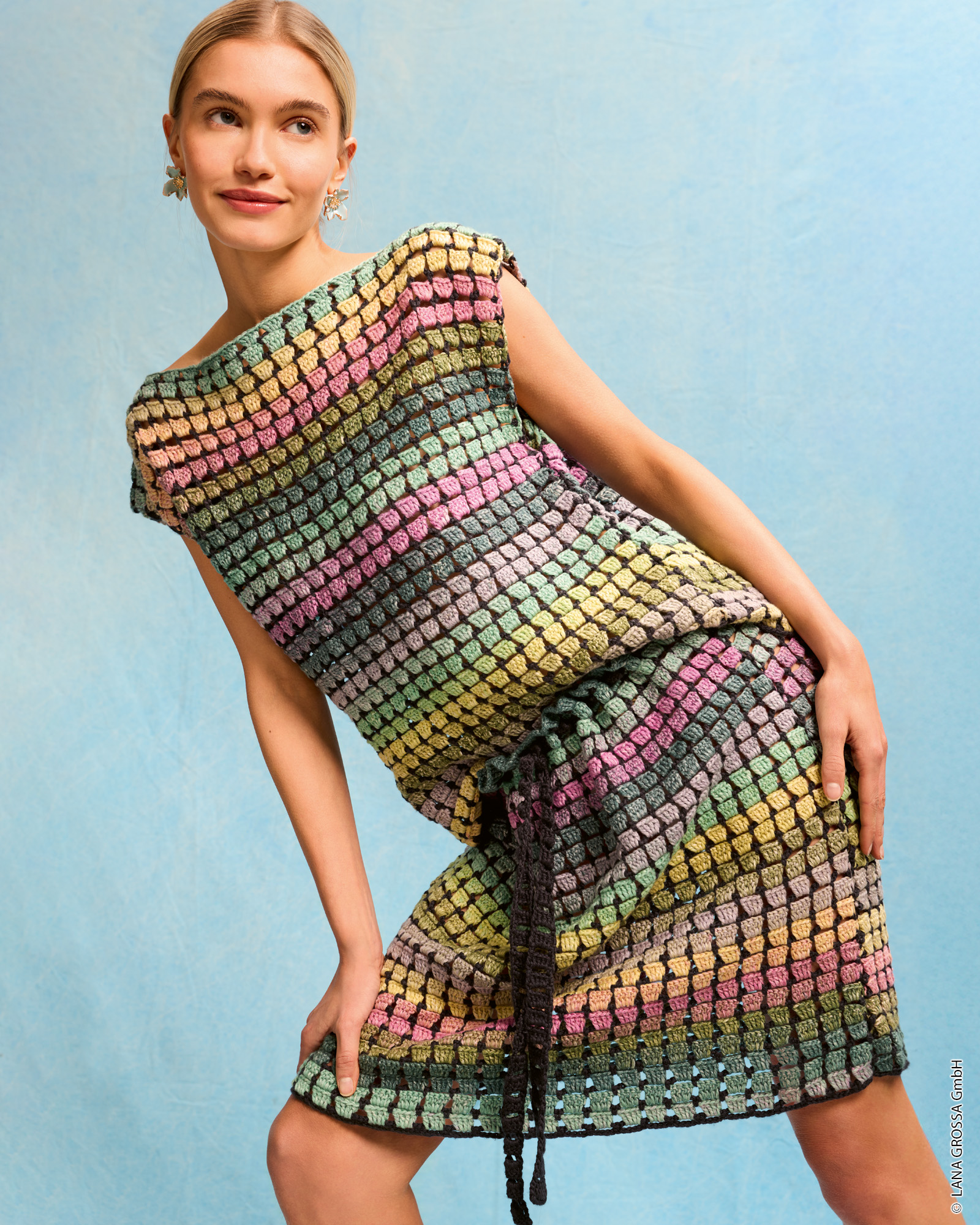 Strickset Rock Im Stäbchenmuster Aus Cotonella Von Lana Grossa 1 Strickset Rock Im Stäbchenmuster Aus Cotonella Von Lana Grossa