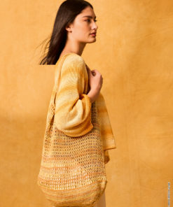 Strickset Netz-tasche aus Gomitolo Mambo von Lana Grossa